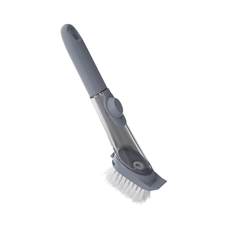 QIAWI™ Soap Dispensing Dish Brush, Kitchen Cleaning Brush for Non-Stick Pans, Pots, Stovetops & Sinks