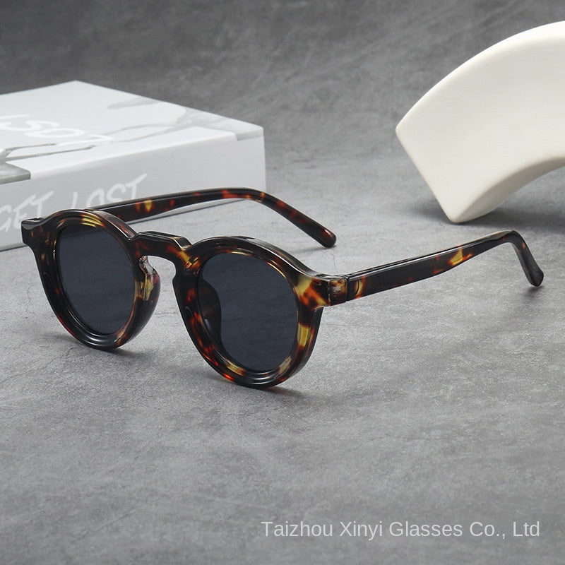 Tortoiseshell Frame with Black and Gray Lenses