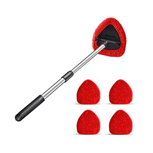 Car Windshield Cleaning Tool Set – Uitschuifbaar & 180° Draaibaar