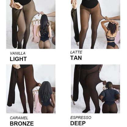 ❄️Magic Fleece Lined Tights⚡ – One Seam Compression Leggings for a Snatched, Cozy Fit