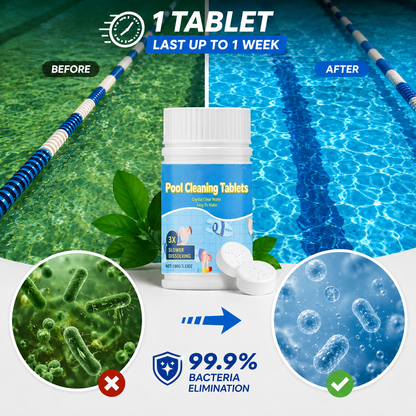 The Next-Gen Pool Purifier is here ✨ 2X Stronger Algae Control. Gentle & Safe for Kids! 👨‍👩‍👧‍👦