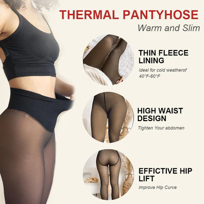 ❄️Magic Fleece Lined Tights⚡ – One Seam Compression Leggings for a Snatched, Cozy Fit