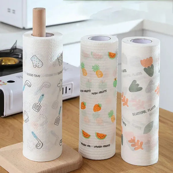 ⏰Last Day 49% Off - 50Pcs Per Roll Reusable Cleaning Lazy Rags