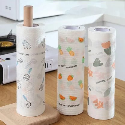 ⏰Last Day 49% Off - 50Pcs Per Roll Reusable Cleaning Lazy Rags