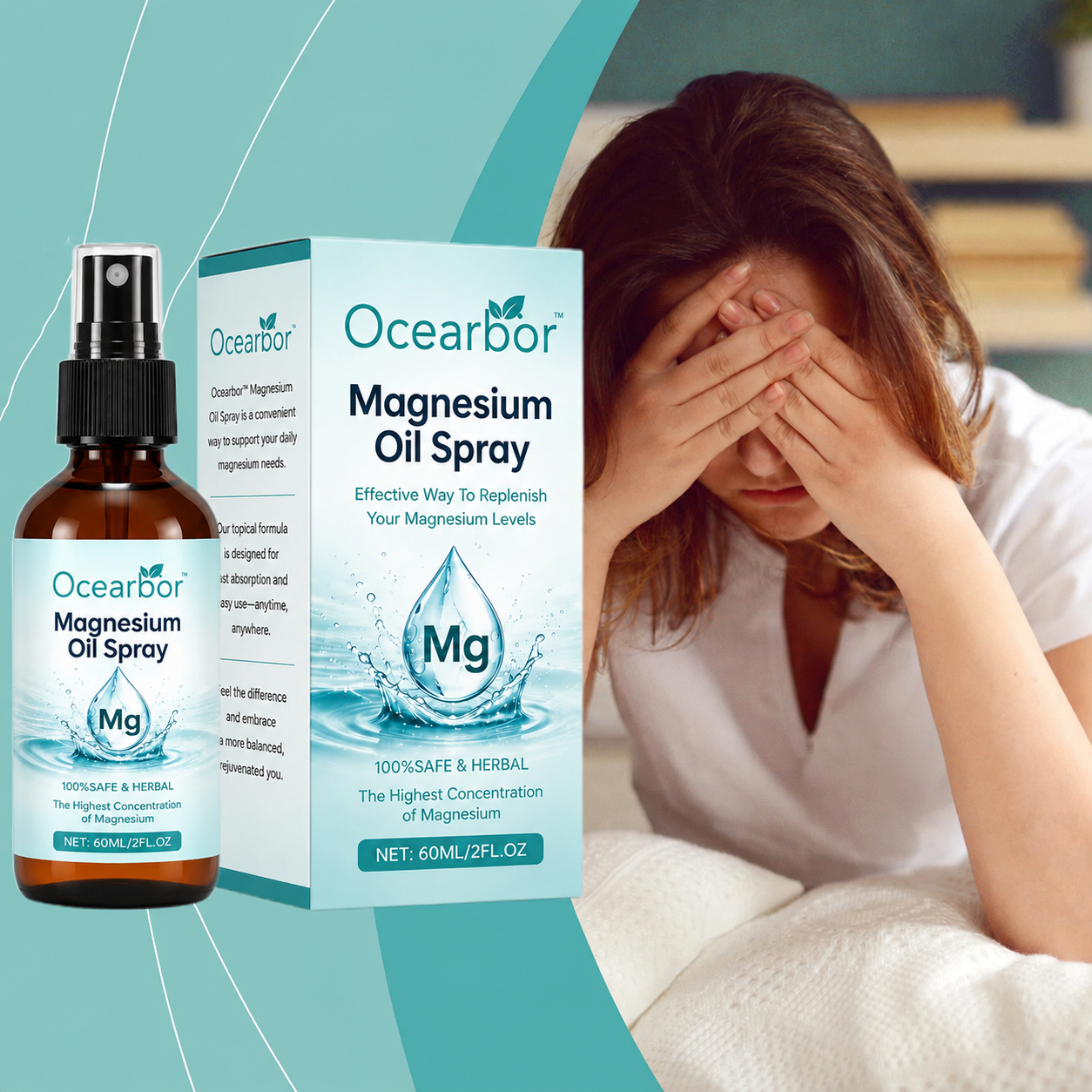 💤Ocearbor™ Pure Magnesium Oil Spray