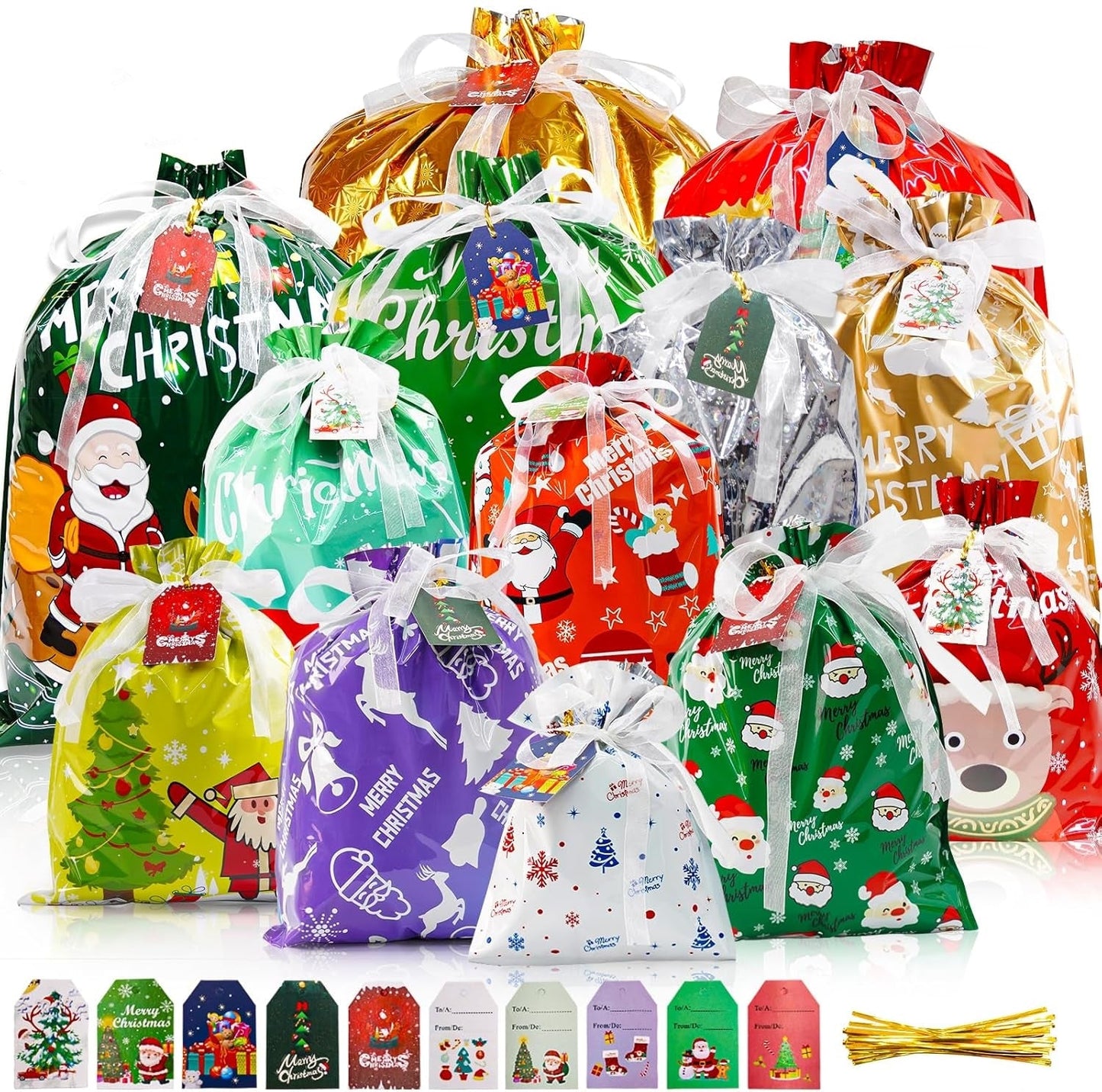 🎄Festive Drawstring Gift Bags – Limited-Time 50% Off Before the Holidays🎁