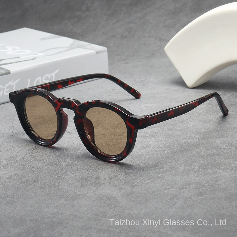 Vintage Round Small Frame Unisex Sunglasses Fashion UV Protection Shades