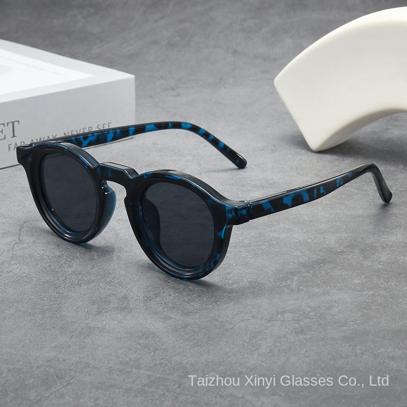 Vintage Round Small Frame Unisex Sunglasses Fashion UV Protection Shades