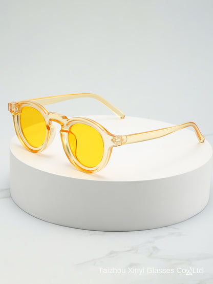 Vintage Round Small Frame Unisex Sunglasses Fashion UV Protection Shades