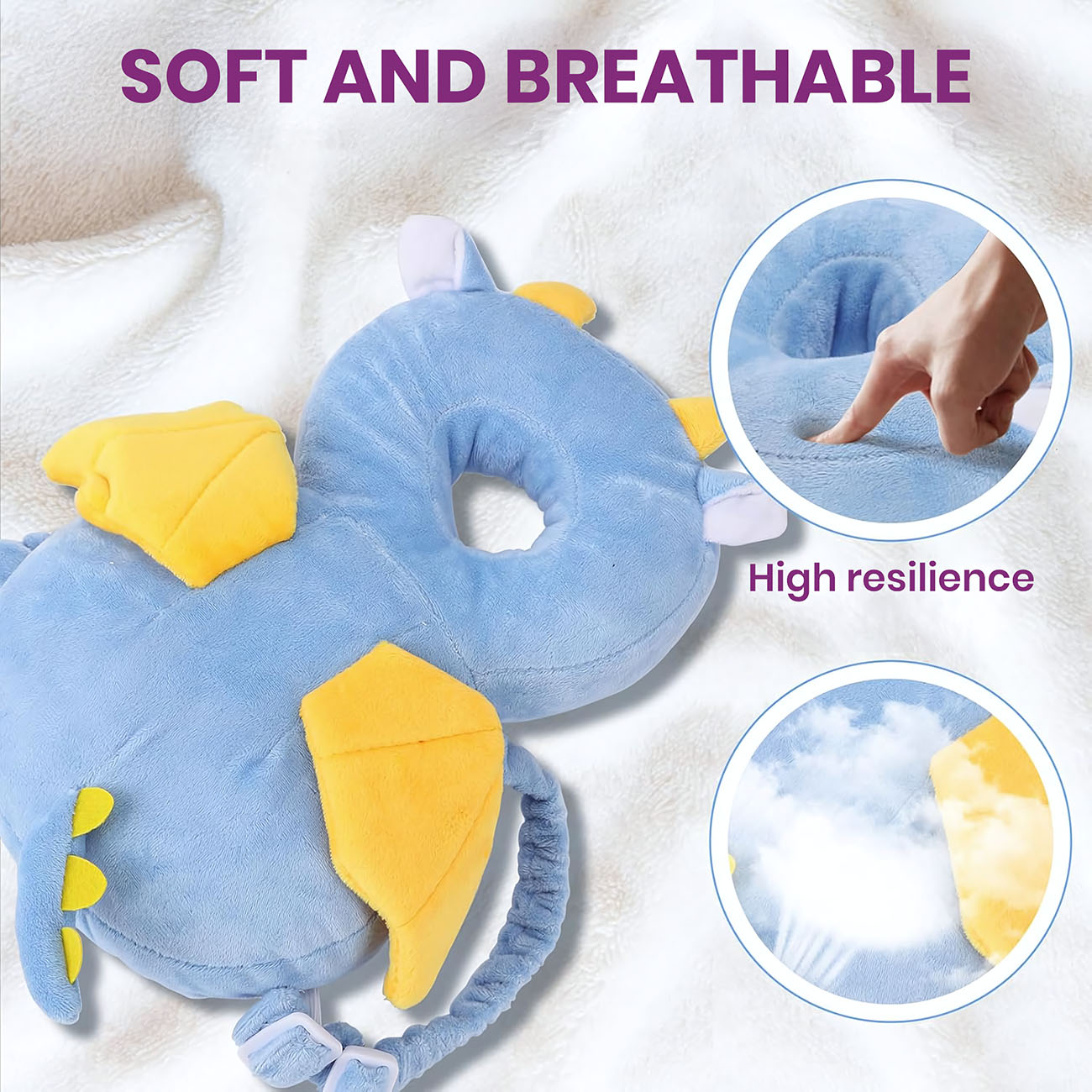 Head Protector Backpack for Toddlers