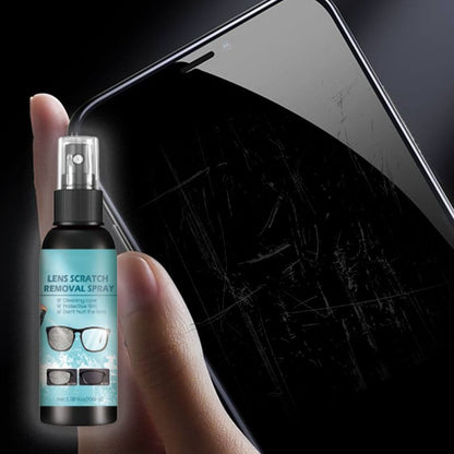 👓40% OFF NOW ! ✨Lens Scratch Repair Spray – Effortlessly buff out fine scratches. restore lens clarity. suitable for glasses. camera lenses & car lights. easy DIY operation🔍